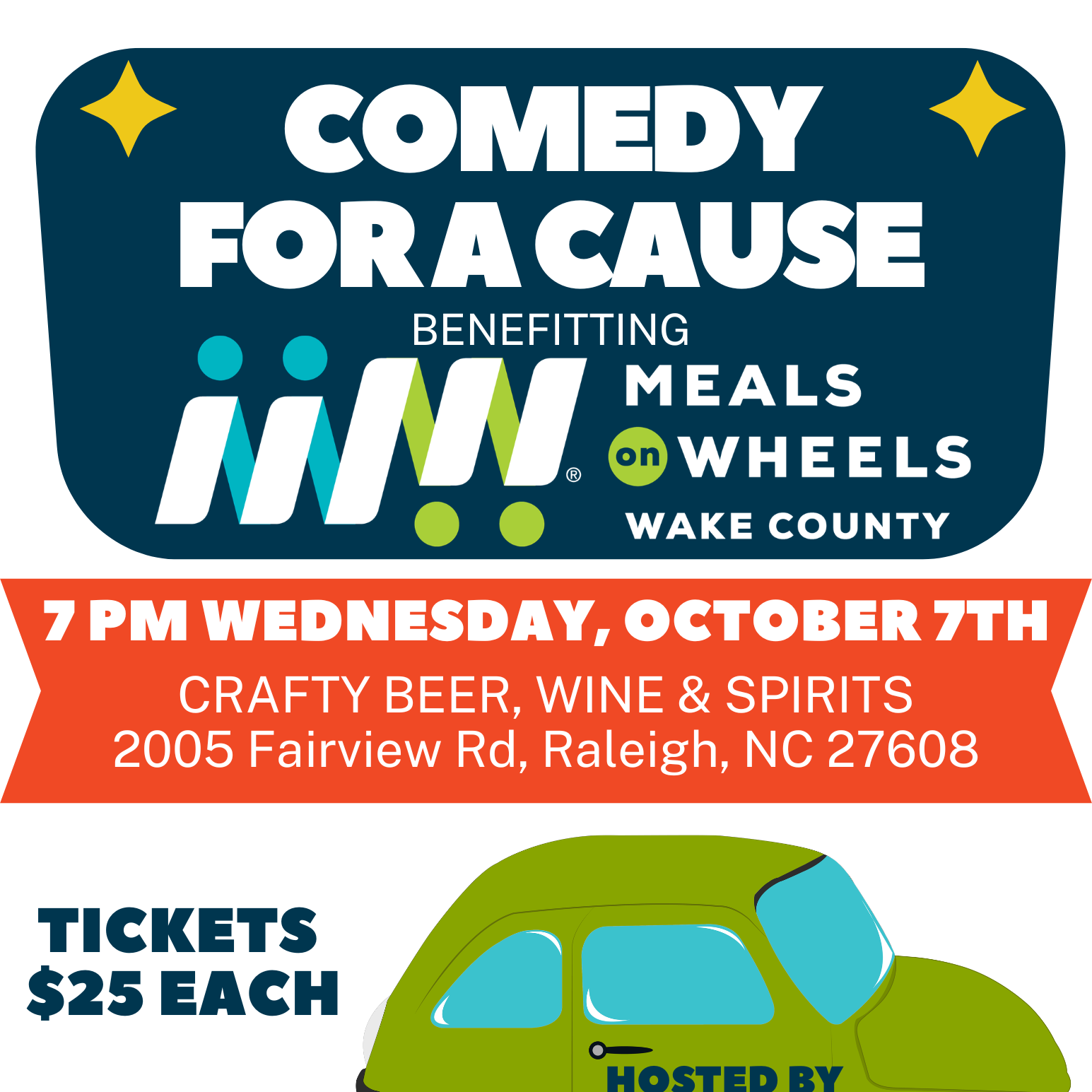 Comedy for a Cause Raleigh! - logo