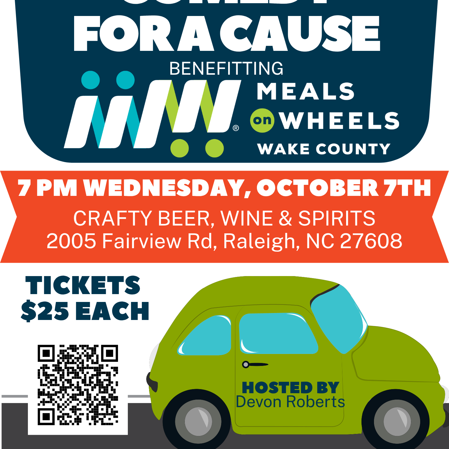 Comedy for a Cause Raleigh! - logo
